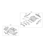 Diagram for 2007 Kia Sportage Floor Pan - 651001F031