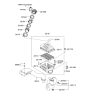 Diagram for 2002 Kia Optima Mass Air Flow Sensor - 2816437200