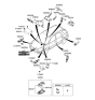 Diagram for 2008 Kia Sportage Transmitter - 954301F110