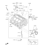 Diagram for 2017 Kia K900 Crankshaft Seal - 214433C700