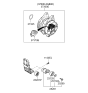 Diagram for Kia Optima Alternator - 373002G850