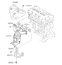 Diagram for Kia Sorento Exhaust Manifold - 285102G445