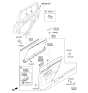 Diagram for Kia Sorento Power Window Switch - 935801U500VA