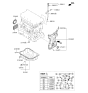 Diagram for 2015 Kia Sorento Dipstick - 266112G040