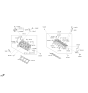 Diagram for 2017 Kia Sedona Cylinder Head Gasket - 223113CGB0