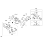 Diagram for 2011 Kia Sedona Brake Caliper Piston - 5811237500