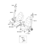 Diagram for 2010 Kia Sorento Seat Belt - 888301U500H9