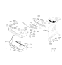 Diagram for 2014 Kia Sorento Grille - 866801U700