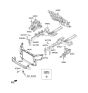 Diagram for Kia Sorento Engine Mount - 645272P500