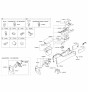 Diagram for 2014 Kia Sorento Cup Holder - 846701U500BB8