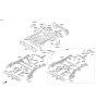 Diagram for Kia Sorento Floor Pan - 655121U060