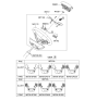 Diagram for 2014 Kia Sorento Air Bag - 569001U500VA