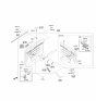 Diagram for 2013 Kia Sorento Door Handle - 826101U500HAY