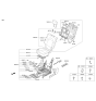 Diagram for 2014 Kia Sorento Seat Cover - 894601U700BD6