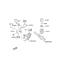 Diagram for Kia Sorento Shock Absorber - 553101U700