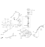 Diagram for 2014 Kia Sorento Fuel Filler Hose - 310364Z000
