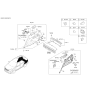 Diagram for 2013 Kia Sorento Cigarette Lighter - 951202W700