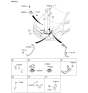 Diagram for 2014 Kia Sorento Battery Cable - 918511U620