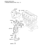 Diagram for Kia Optima Catalytic Converter - 285102G190