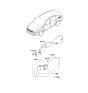 Diagram for 2015 Kia Optima Fuel Door - 695102T000