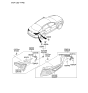 Diagram for Kia Optima Tail Light - 924012T110