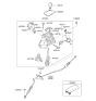 Diagram for Kia Shift Cable - 467902T200