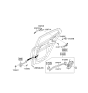 Diagram for 2013 Kia Optima Door Lock Actuator - 814202T000