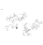 Diagram for 2014 Kia Optima Brake Booster - 591103Q500