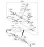 Diagram for 2012 Kia Optima Steering Gear Box - 565002T000