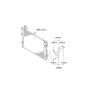 Diagram for 2011 Kia Optima Oil Cooler Hose - 254253S000