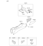 Diagram for 2011 Kia Optima Seat Heater Switch - 937202T000