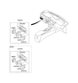 Diagram for Kia Optima Dimmer Switch - 933002T031VA