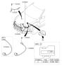 Diagram for Kia Optima Battery Cable - 918502T030