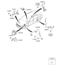 Diagram for Kia Optima ABS Control Module - 589202T560