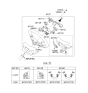 Diagram for Kia Optima Steering Wheel - 561202T410VA