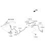 Diagram for Kia Optima Clutch Hose - 416313S000