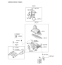Diagram for Kia Optima Air Filter Box - 281103R100
