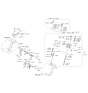 Diagram for Kia Back Up Light Switch - 9386049600