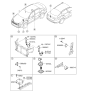 Diagram for 2013 Kia Optima Air Bag Control Module - 959102T610