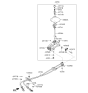 Diagram for 2011 Kia Optima Shift Knob - 437113K400