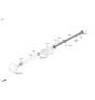 Diagram for 2019 Kia K900 Drive Shaft - 49100J6200