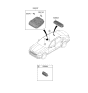 Diagram for 2020 Kia K900 Dome Light - 92810J6020AYK