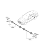 Diagram for Kia K900 ABS Reluctor Ring - 496903M000