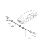 Diagram for 2020 Kia K900 Axle Shaft - 49600J6200