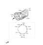 Diagram for Kia K900 Transmission Assembly - 450004J990