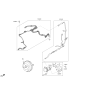 Diagram for Kia K900 Brake Booster Vacuum Hose - 59120J6000