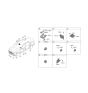 Diagram for Kia K900 Air Bag Control Module - 95910J6200