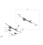 Diagram for 2020 Kia K900 Tie Rod End - 56820J6000