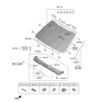 Diagram for 2019 Kia K900 Windshield - 86111J6000