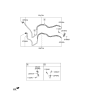 Diagram for 2019 Kia K900 Engine Mount - 25496J6000